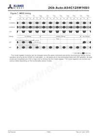 AS4C128M16D3-12BANTR 데이터 시트 페이지 13