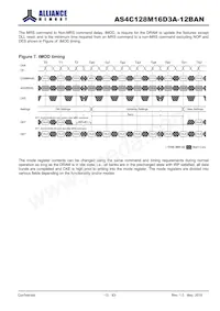 AS4C128M16D3A-12BANTR Datasheet Page 13