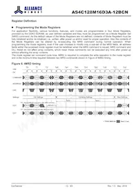 AS4C128M16D3A-12BCNTR Datenblatt Seite 12