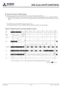 AS4C128M16D3L-12BANTR Datasheet Page 11