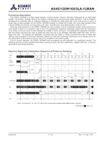 AS4C128M16D3LA-12BANTR數據表 頁面 9