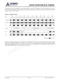 AS4C128M16D3LA-12BANTR Datasheet Page 13