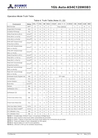 AS4C128M8D3-12BANTR Datasheet Page 9
