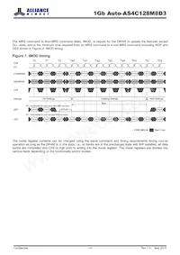 AS4C128M8D3-12BANTR Datasheet Page 14