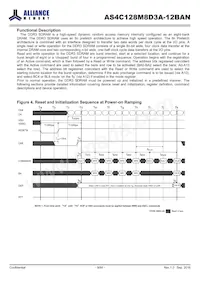 AS4C128M8D3A-12BAN Datasheet Page 9