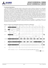 AS4C128M8D3A-12BINTR Datasheet Page 9