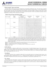 AS4C128M8D3A-12BINTR Datenblatt Seite 15
