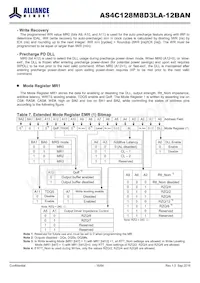 AS4C128M8D3LA-12BAN數據表 頁面 16