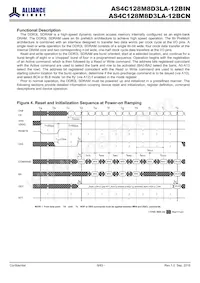 AS4C128M8D3LA-12BIN Datasheet Page 9