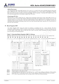 AS4C256M16D3-12BANTR Datasheet Page 16