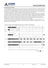 AS4C256M16D3-12BINTR Datasheet Page 9