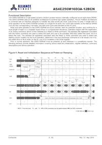AS4C256M16D3A-12BCNTR數據表 頁面 9