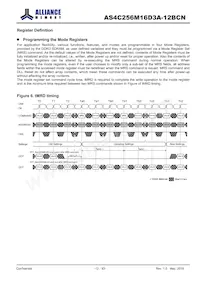 AS4C256M16D3A-12BCNTR Datasheet Page 12