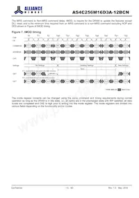 AS4C256M16D3A-12BCNTR Datasheet Page 13