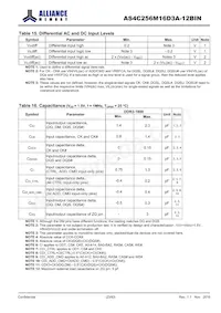 AS4C256M16D3A-12BINTR Datasheet Page 23