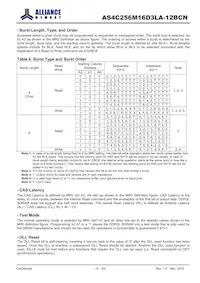 AS4C256M16D3LA-12BCNTR Datasheet Page 15