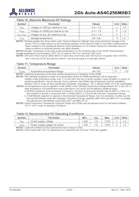 AS4C256M8D3-12BANTR Datasheet Page 21