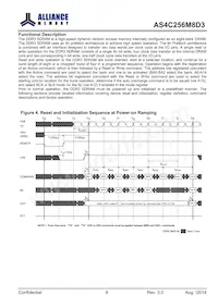 AS4C256M8D3-15BCN Datasheet Page 9