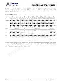 AS4C256M8D3A-12BAN Datasheet Page 13