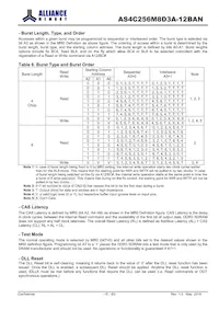AS4C256M8D3A-12BAN Datasheet Page 15