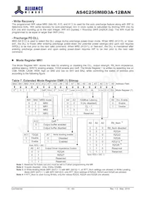 AS4C256M8D3A-12BAN Datasheet Page 16