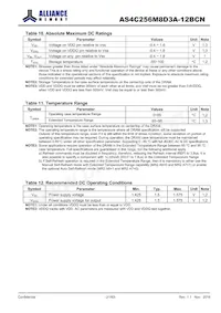 AS4C256M8D3A-12BCNTR 데이터 시트 페이지 21