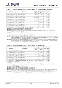 AS4C256M8D3A-12BCNTR Datasheet Page 22