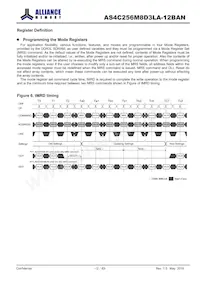 AS4C256M8D3LA-12BAN Datenblatt Seite 12