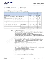AS4C32M16SM-7TIN Datasheet Page 12