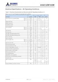 AS4C32M16SM-7TIN Datasheet Page 13