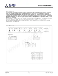 AS4C32M32MD1-5BINTR Datasheet Page 6