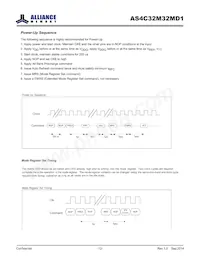 AS4C32M32MD1-5BINTR Datasheet Page 12