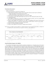 AS4C32M8D1-5TCN數據表 頁面 6
