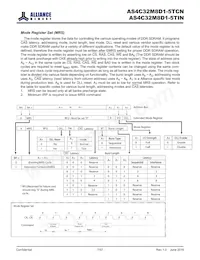 AS4C32M8D1-5TCN Datasheet Page 7