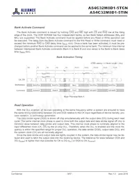 AS4C32M8D1-5TCN數據表 頁面 9