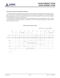 AS4C32M8D1-5TCN Datasheet Pagina 19