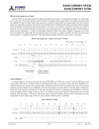AS4C32M8D1-5TCN數據表 頁面 22