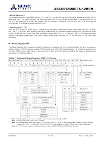 AS4C512M8D3A-12BCNTR Datenblatt Seite 16