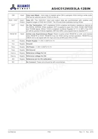 AS4C512M8D3LA-12BIN Datasheet Page 7