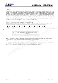 AS4C64M16D2-25BAN Datasheet Page 12