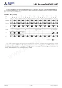 AS4C64M16D3-12BANTR Datasheet Page 13