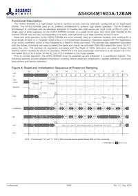 AS4C64M16D3A-12BANTR數據表 頁面 9