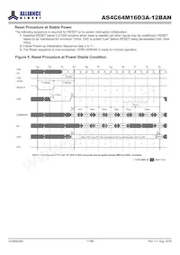 AS4C64M16D3A-12BANTR數據表 頁面 11