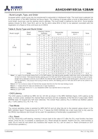 AS4C64M16D3A-12BANTR Datenblatt Seite 15