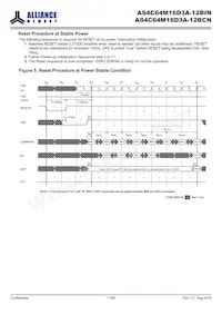 AS4C64M16D3A-12BINTR Datasheet Pagina 11