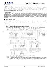 AS4C64M16D3L-12BAN Datenblatt Seite 16