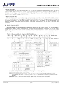 AS4C64M16D3LA-12BAN Datasheet Page 16