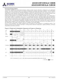 AS4C64M16D3LA-12BINTR Datasheet Page 9