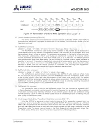 AS4C8M16S-6BINTR Datasheet Page 16