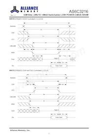 AS6C3216-55TINTR Datasheet Page 8